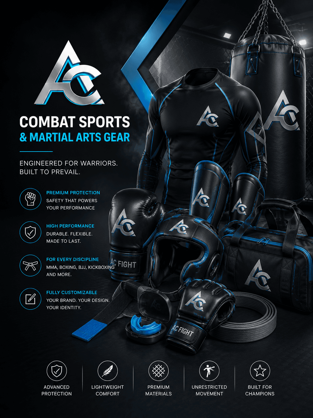 Combat Sports & Martial Arts Gear