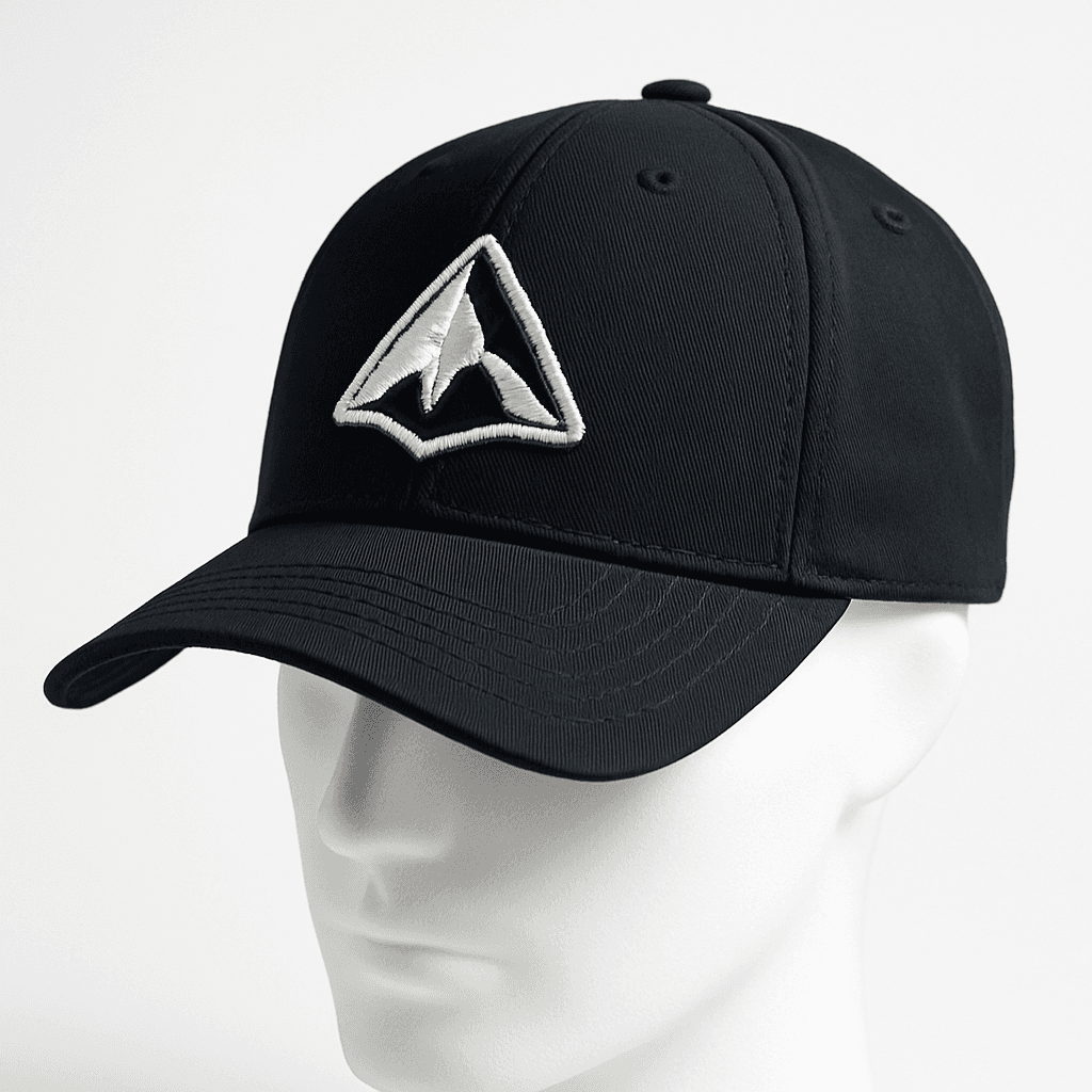 Lucky Letter Embroidered Baseball Cap | Premium Cotton Twill Cap product image 3