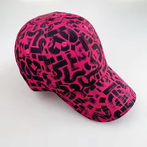 Lucky Letter Embroidered Baseball Cap - Variant 8