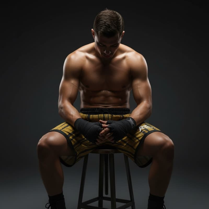 A determined athlete representing strength and legacy