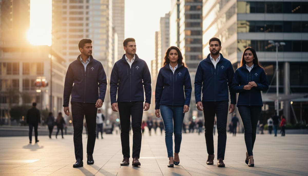 B2B buyer comparing custom sportswear manufacturing options