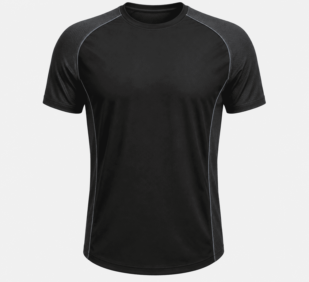 Custom Black Performance T-Shirt